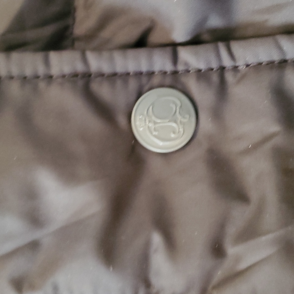 Juicy Couture Black Quilted Puffer Coat Sz Small - Picture 6 of 8